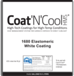 Coat 'N' Cool 1680 Elastomeric White Coating